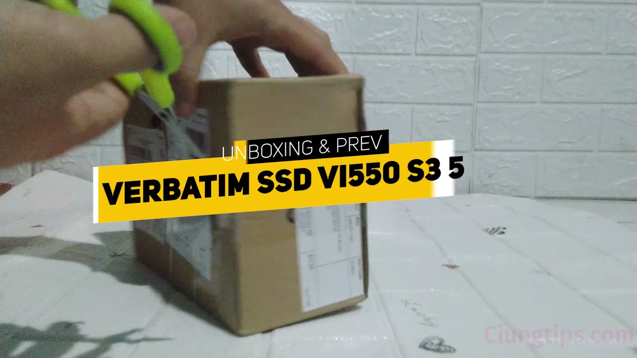 Review Verbatim Vi550 S3 512GB - YouTube