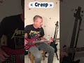 « Creep » / Radiohead - Cover Basse &amp; Chant (Extrait)