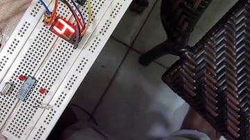 seven segment decoder with FPGA (xilinix papilio 250K board)