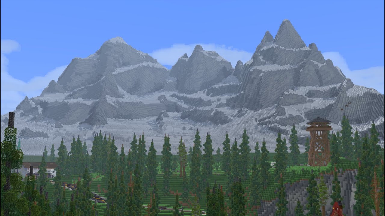 Экскурсия по единственному миру Minecraft, в котором я играю.