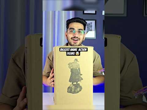 I Ordered 50cm Anime Action Figure 🤯 #shorts #anime #animefigures #animeshorts