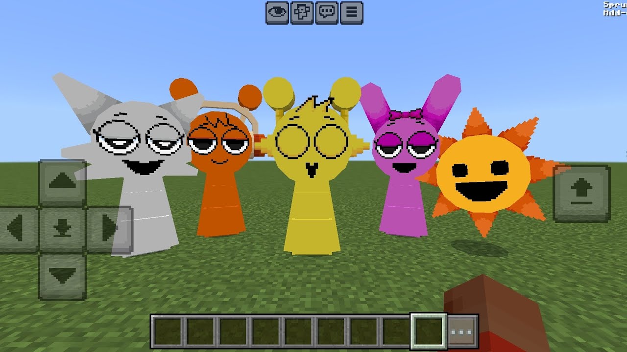 Incredibox Sprunki Mod in Minecraft PE 