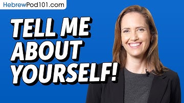SELF INTRODUCTION | How to Introduce Yourself in Hebrew