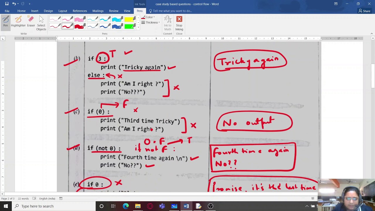 case study based questions in python class 11