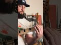 SITTIN ON THE DOCK OF A BAY on BASS GUITAR