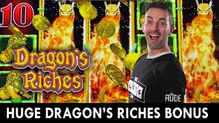 HUGE Dragon's Riches Bonus ⚡ $12 and $25 Spins on Lightning Link screenshot 2