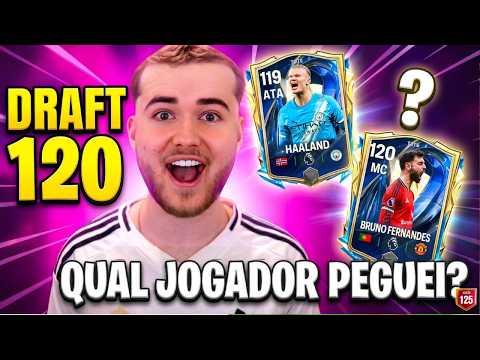 I tested the new FC Mobile draft 120 - which player did I get?