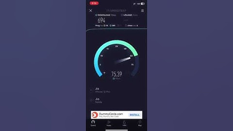 Jio True 5G speed test low signal || Jio 5G