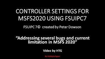 DIY: PART 3 Controller for MSFS2020 with FSUIPC7 Setup