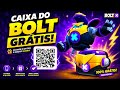 LIVE DO INVISTO : RESGATE SEU BOX GRATIS DO BOLT #BRAWLSTARS