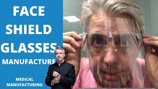 Face Shield Eye Glasses - Anti-Fog Face Protection