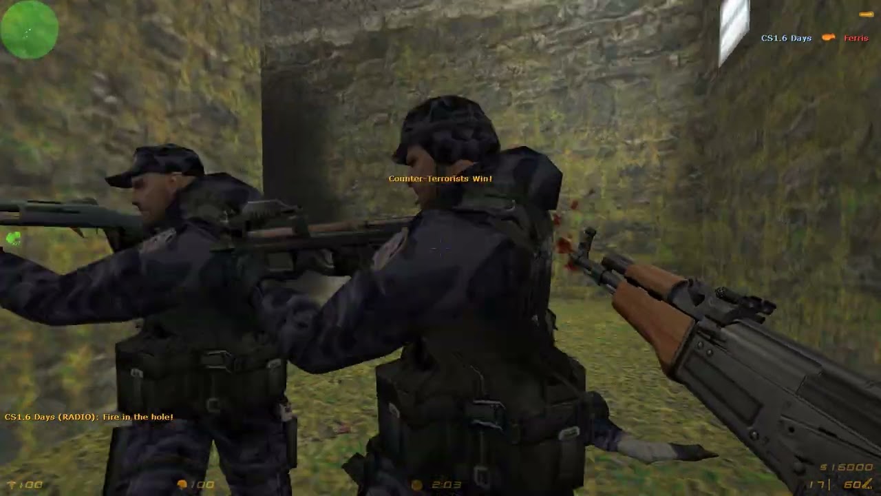 Counter-Strike 1.6 | Day 1475 | Map : de_aztec_cz (CT)