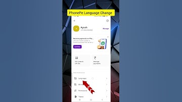 PhonePe Language Change | How to change language in phonepe app #phonepelanguagechange