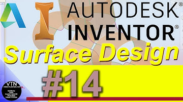 AutoDesk INVENTOR Surface Design 14 ( SHC Screw )