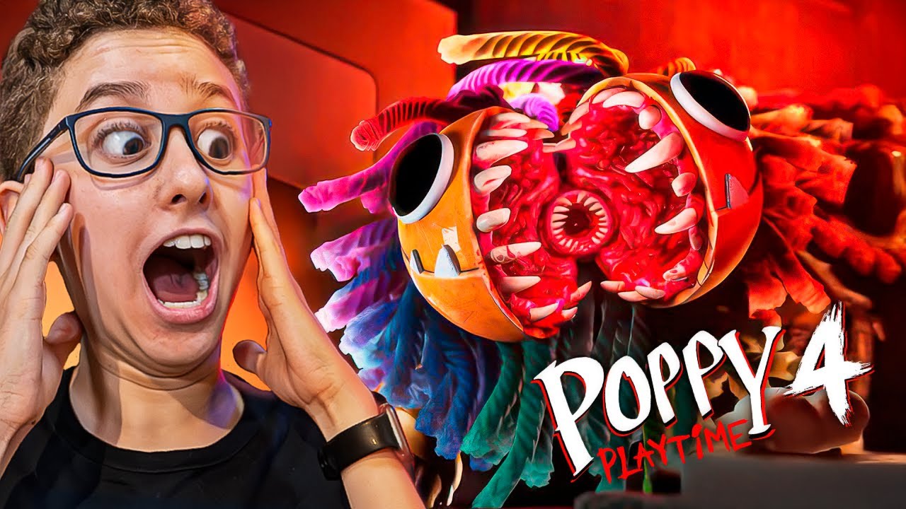 POPPY PLAYTIME CAPITULO 4 parte 1 COMO ESCAPAR  Games