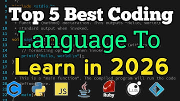 🚀 Top 5 Best Programming Languages to Learn in 2026 | Future-Proof Your Career! 💻
