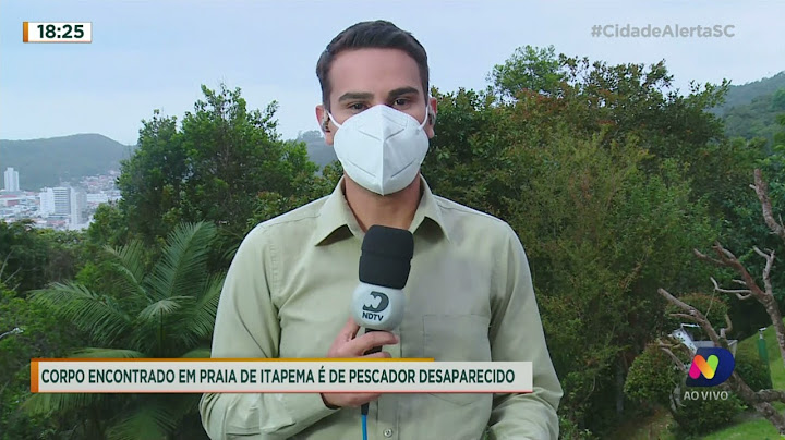 Corpo encontrado em praia de Itapema é de pescador desaparecido