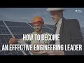 How to be an engineering leader online course