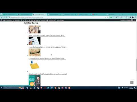WordPress Related posts with Contextual RP Plugin