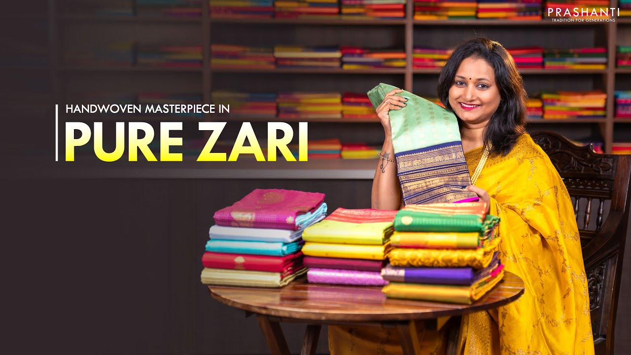 Pure Zari Bridal Kanchipurams | Prashanti | 4 Apr 25