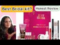 Just Herbs Glam Makeover bridal makeup Kit Review💄 |Honest Demo + Review💓#affordable@JustHerbsIndia