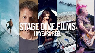 STAGE DIVE FILMS - REEL 10 YEARS