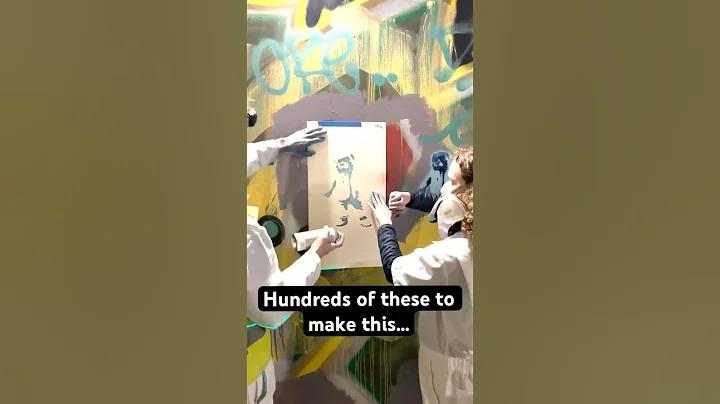 Painting 194 bears to make them dance.  ​original bear dance by @MattMoseley ​⁠​⁠song by@jvietti