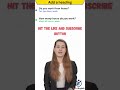 Learn English in 1 Minute: 10 Daily English Questions & Answers You Need! 🗣️#shorts #englishspeaking
