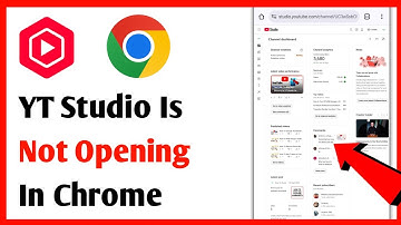 YT Studio Is Not Opening To Chrome | YT Studio Is Not Opening In Google Chrome