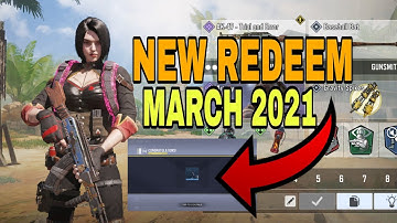 Brand *NEW* march 2021 Redeem code global version in call of duty mobile
