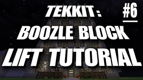 Tekkit Ep18 - Simple Multi-storey Lift - Rectanguloid!