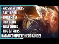 New Hero Natan Complete Guide! Best Build, Skill Combo, Tips & Tricks | Mobile Legends