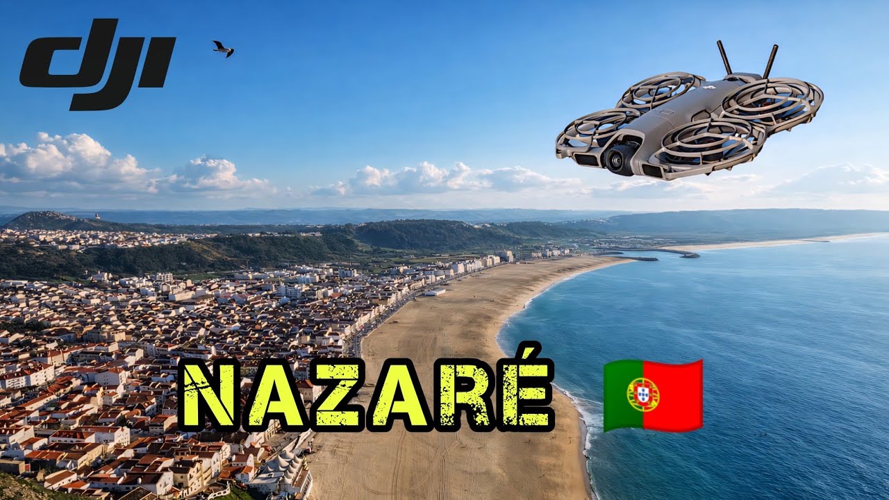 DJI NEO 2 — Назарет 🇵🇹 (4K 60 кадров в секунду)
