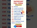 Full form for competition exams _ useful full form _ gk gs vedio #shortvideo #shorts #viralvideo