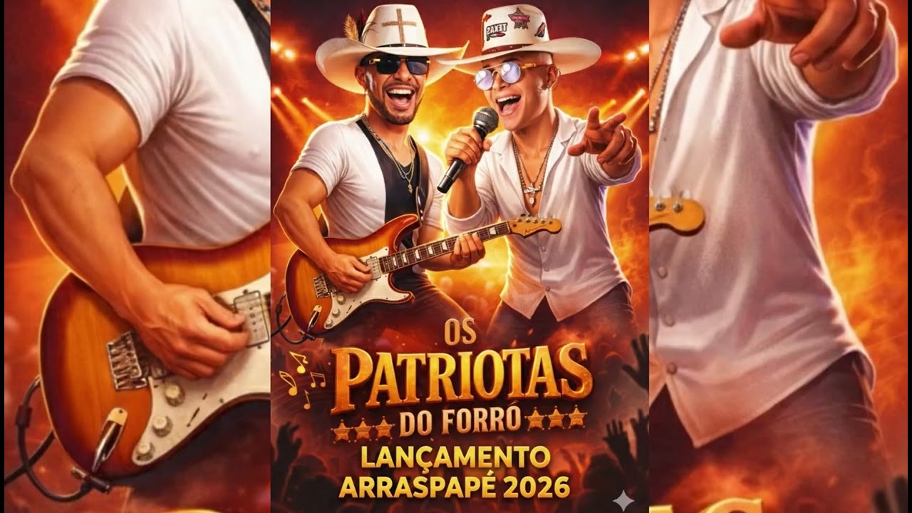 ARRASTA PÉ  OS PATRIOTAS DO FORRÓ LANÇAMENTO 2026 