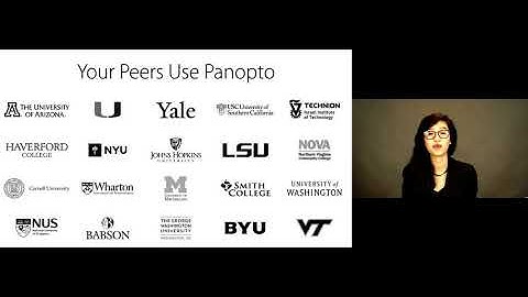 Panopto for Education: Product Overview