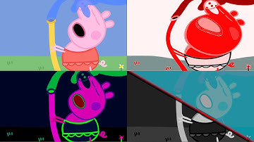 1 MILLION PEPPA PIG GETS WATER ON HER FACE - Special Audio Visual Effect Funny