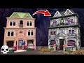 Haunted Dollhouse Makeover 👻 DIY Halloween Props