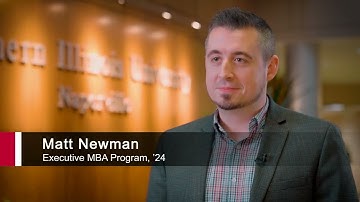 The NIU In-Person Executive MBA program in Naperville