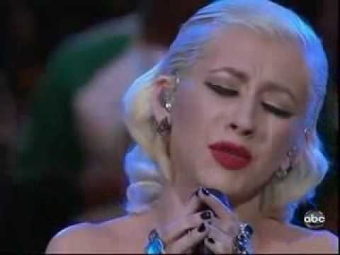 Christina Aguilera Sings National Anthem - Game 6 ...