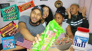 BIG DEGUSTATION AMERICAINE EN FAMILLE  | HONEYSHAY