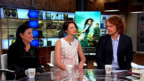 "Outlander" author and actors on transition from b...