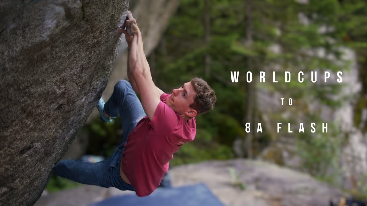 Competing at the Worldcup and bouldering outdoors || Mark and Paul Brand in Innsbruck