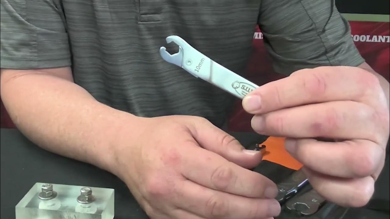 RLW400 Ratcheting Line Wrench Set YouTube