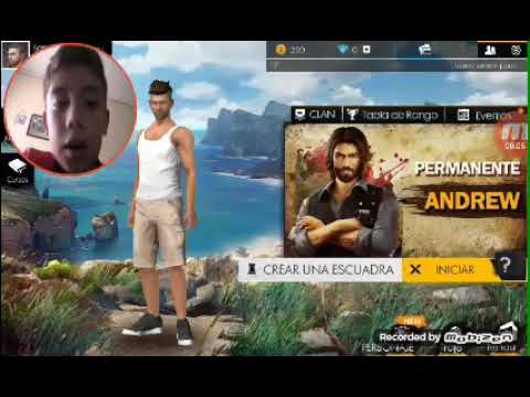 jugando free fire copia de fortnite - free fire e fortnite juntos