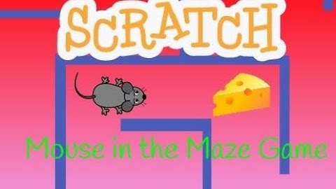 Scratch Tutorial | Scratch Mouse In The Maze Game | Scratch how to make a maze game