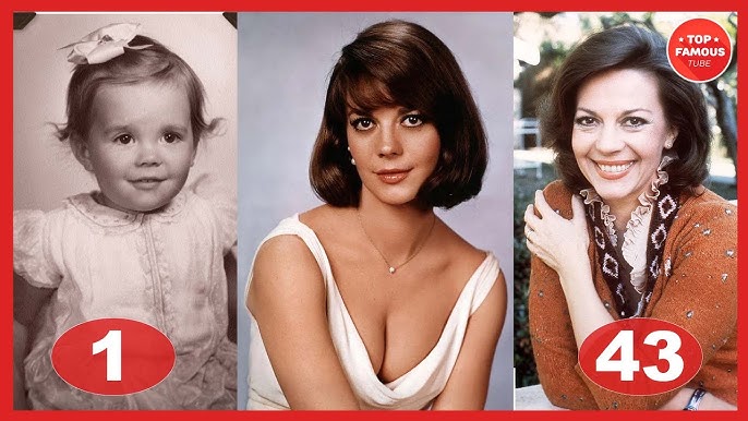 Natalie Wood ⭐ Transformation From 1 To 43 Years Old