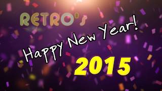 NYE 2015 Countdown for Retro's inside the Dusk Complex