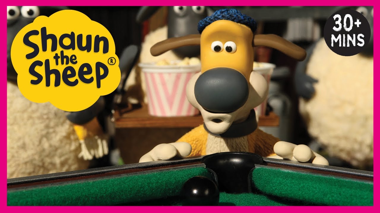 Shaun the Sheep🐑 Full Episodes ⚽⛳ Sports Season On The Farm | Cartoons for Kids
