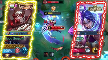 REASON WHY CHOU USERS HATE MY YUZHONG HIGH DAMAGE BUILD-MLBB